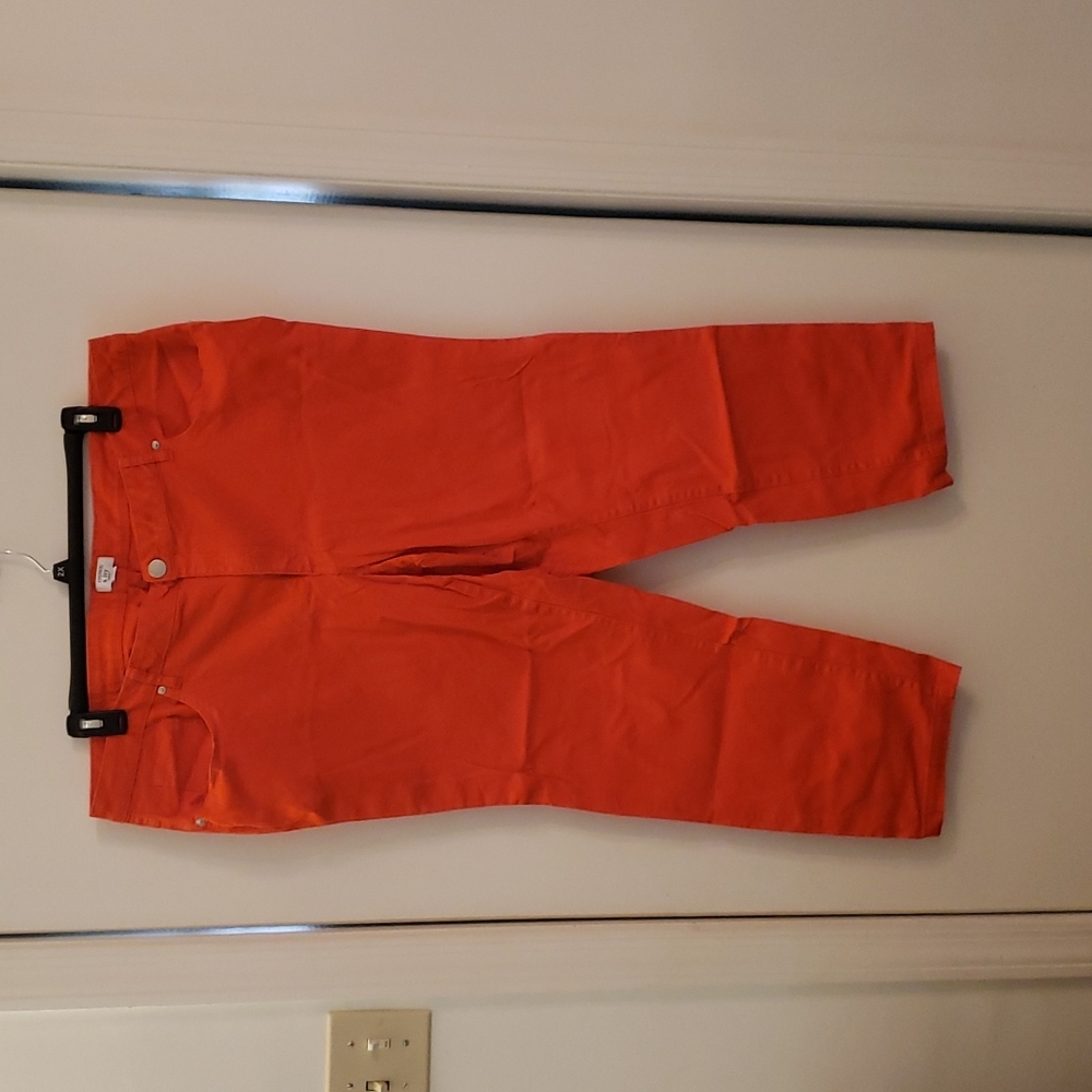 24w orange pants